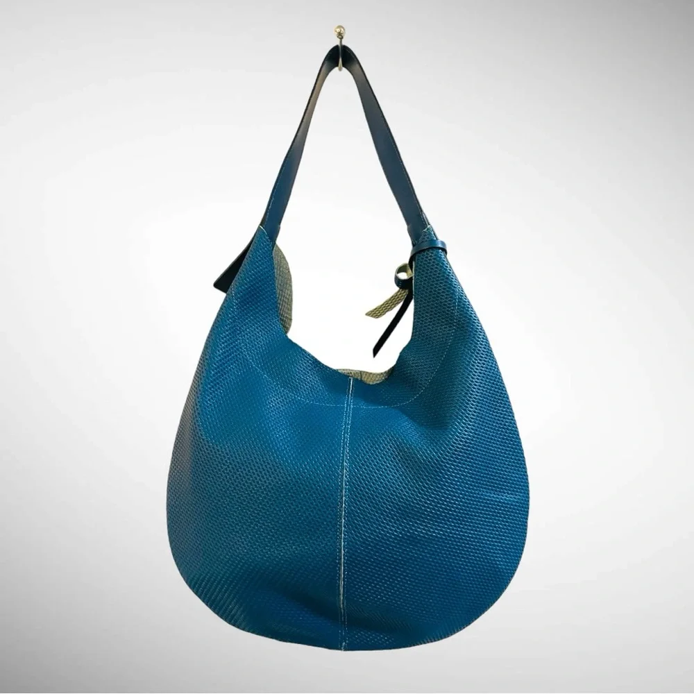 New! RIPANI TEAL HOBO SHOULDER BAG